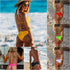 One Piece Swimsuit Backless Solid Swimwear Women Bandage Brazilian Swimsuits Push Up Sexy Bathing Suit - ROUTINE FASHION